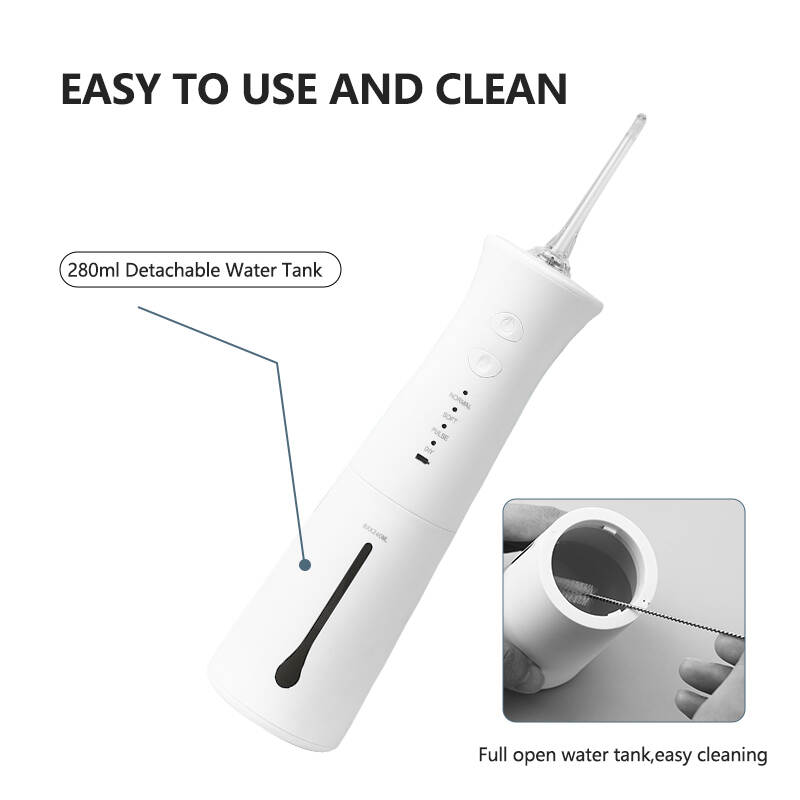 MINI PORTABLE FLOSS DE JET D'EAU IPX8, IRRIGATEUR ORAL IRRIGATEUR FOURNAGNEUR FUSSER