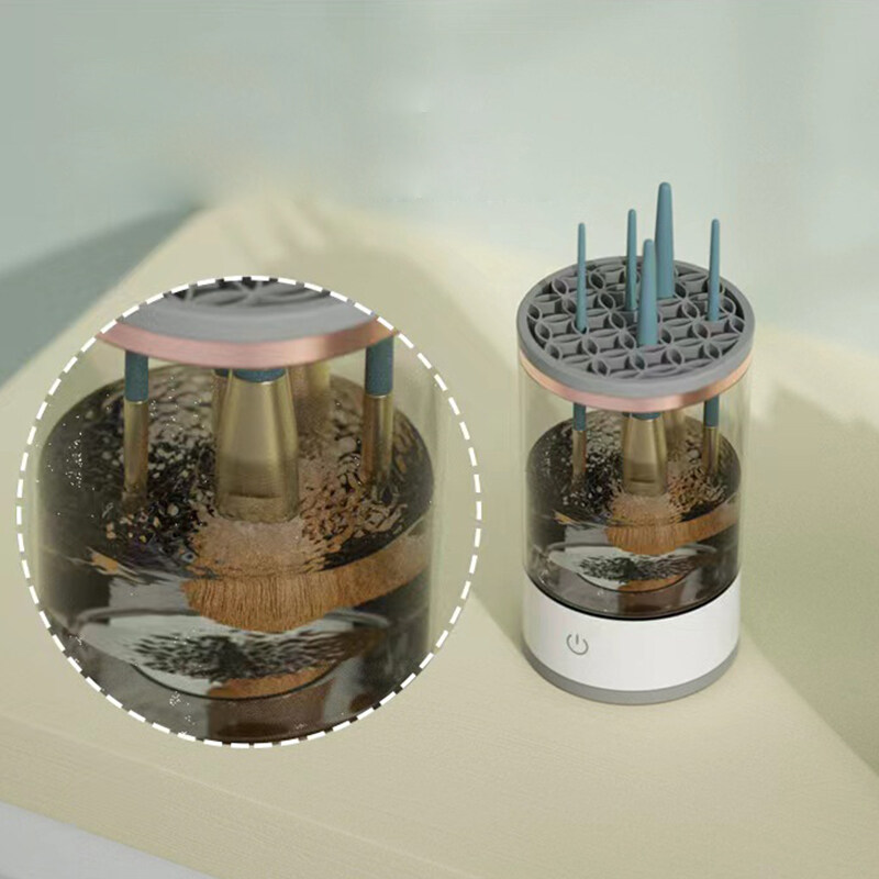 Портативный автоматический ультразвуковой электрический макияж для очистки щетки, электрическая чистка макияжа, машина для косметики OEM