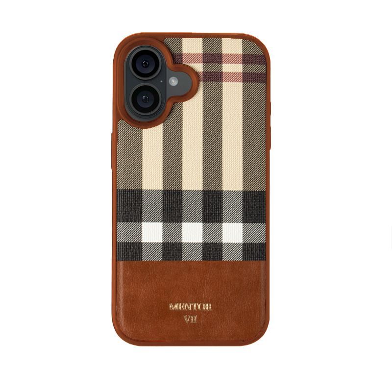 Magnetic case leather iPhone 16 phone case