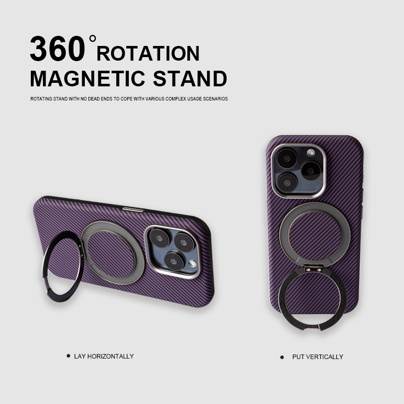 360 degree rotating phone stand，OEM 360 rotating phone case，phone case with stand