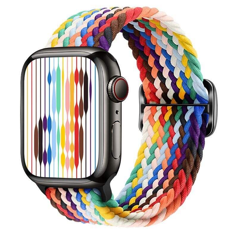 Nylon Braided Slide Buckle Apple Watch bands