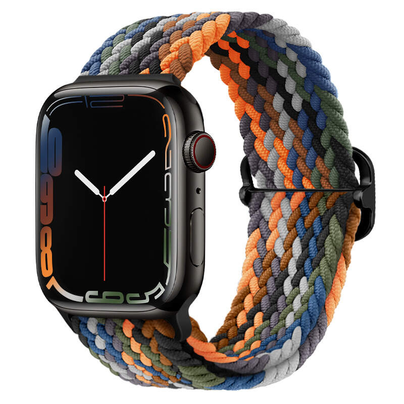 Nylon Braided Slide Buckle Apple Watch bands