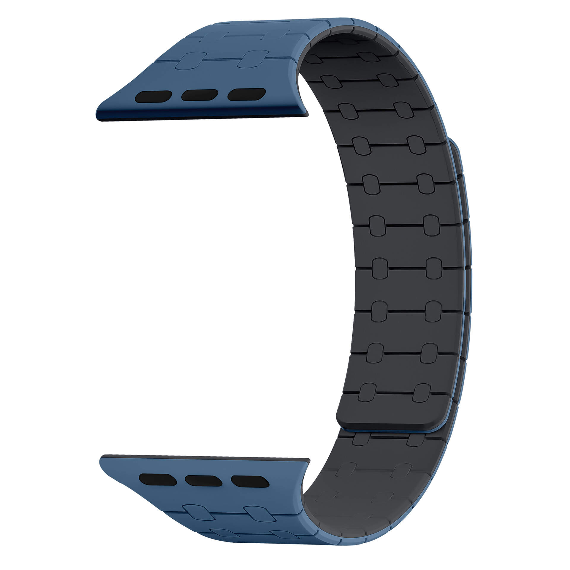 Contrast Color Silicone Apple Watch bands Magnetic