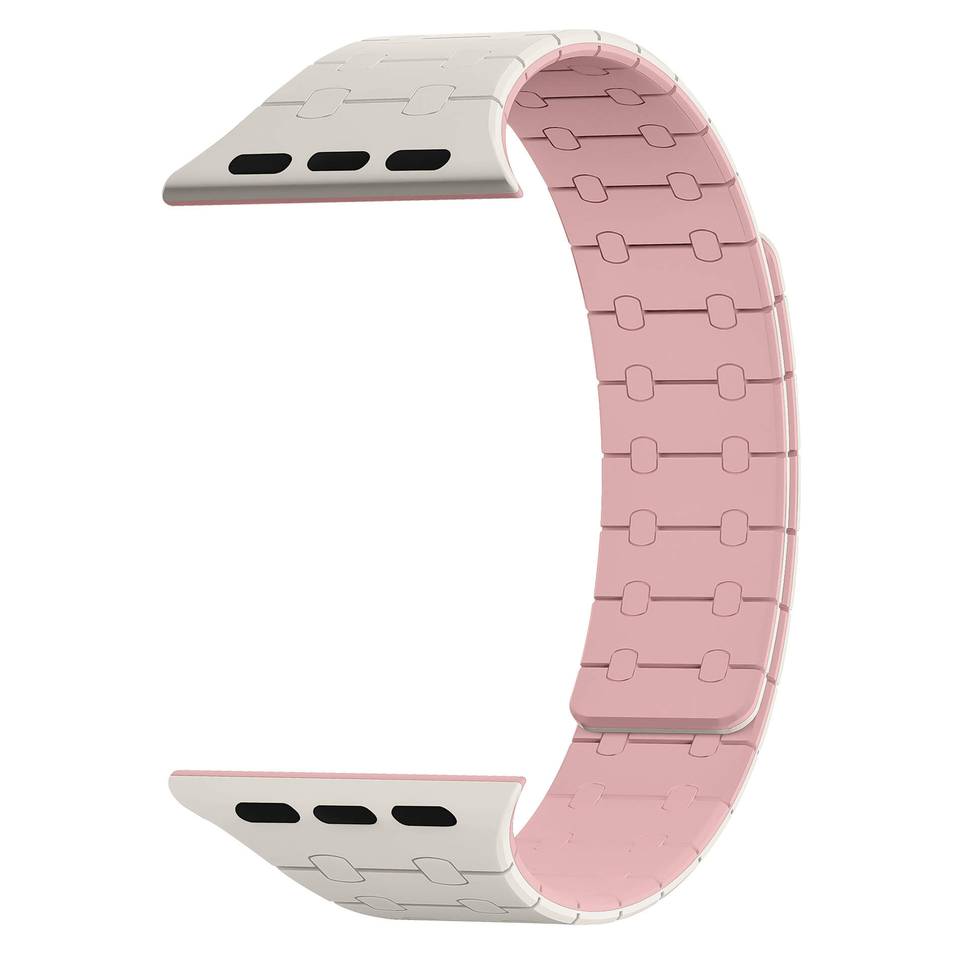 Contrast Color Silicone Apple Watch bands Magnetic