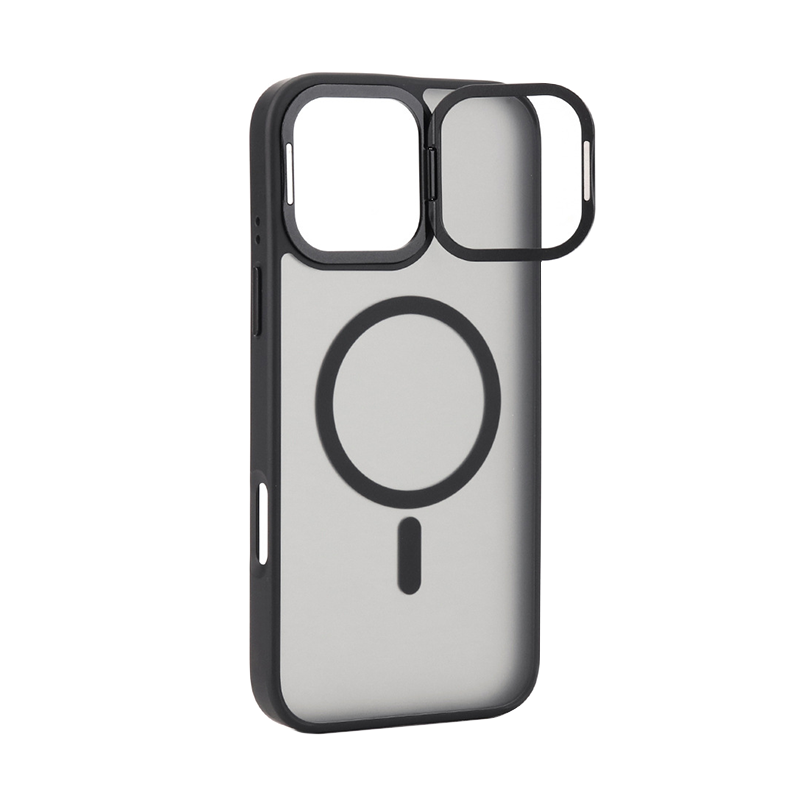 Hardware lens holder iPhone16 magnetic case