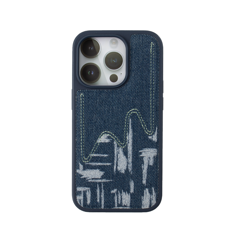 Denim feel phone case  suitable for iPhone16