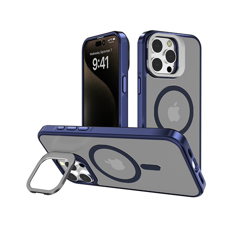 J3-Lens holder transparent without glass Magnetic phone case