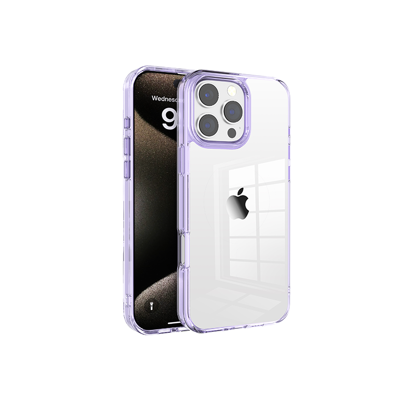 Colorful transparent ip16 phone case