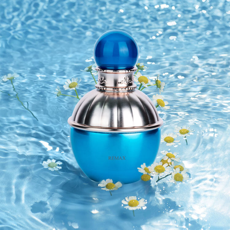 CJ024 50ml Luxury Blue Glass Cream Jar