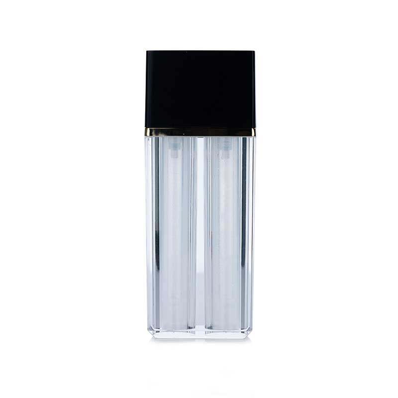 Transparent Plastic Double Tube Vacuum Bottle