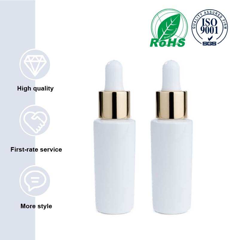Wholesale 30ml White Glass Essential Oil Bottle