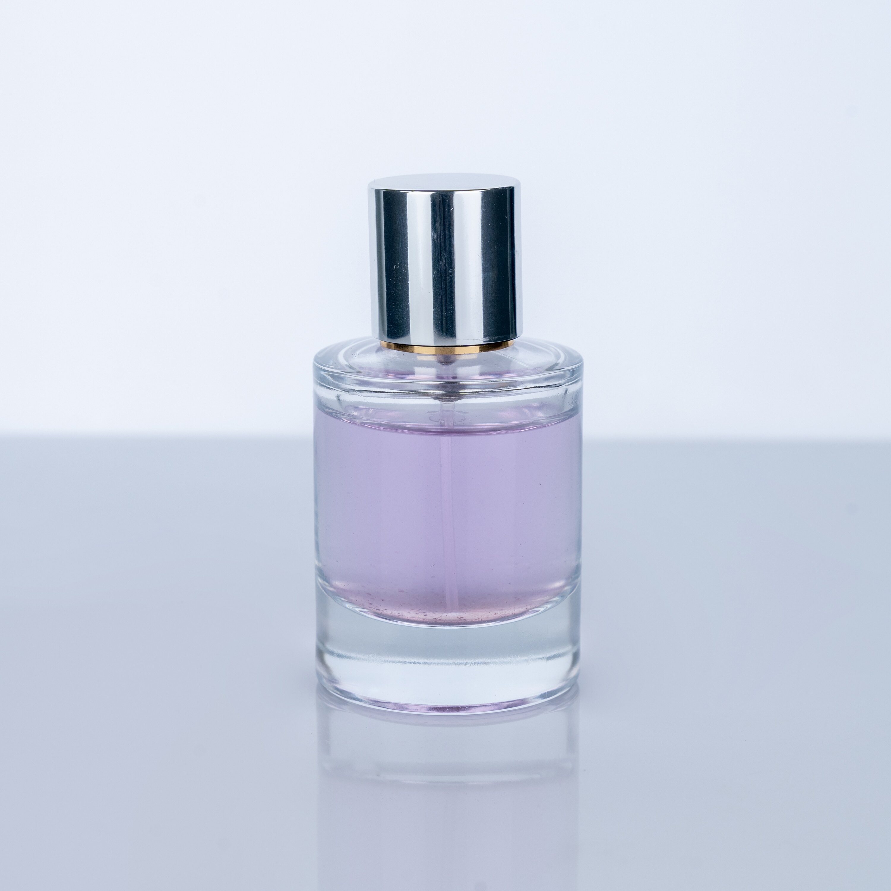 GPB006 60ml Gold Sprayer Purple Perfume Bottle
