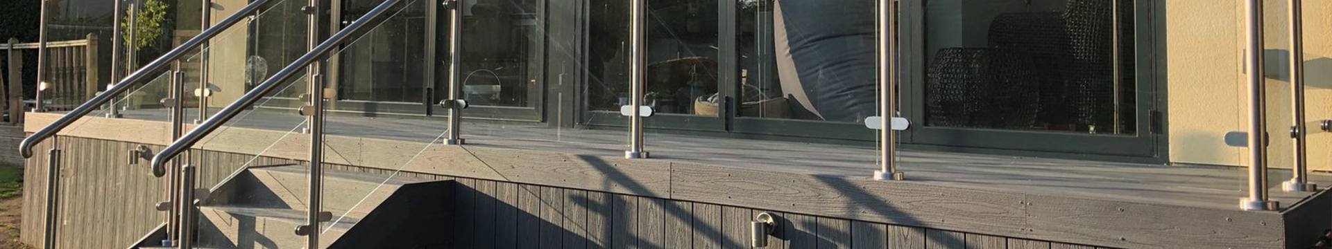 12mm Tempered Glass Railing for Luxury Villa Balconies