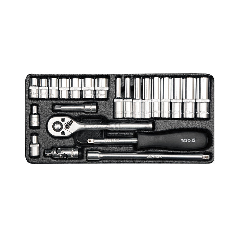 Socket Set 23pcs 1/4"