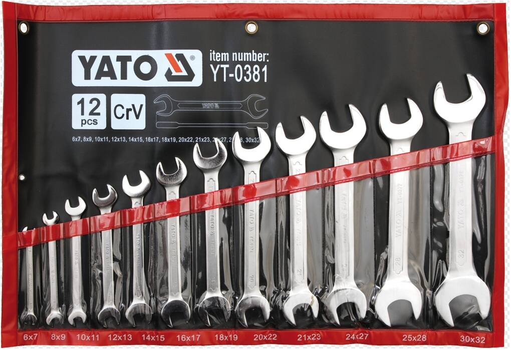 Doe Spanner Set 6-32mm 12pcs