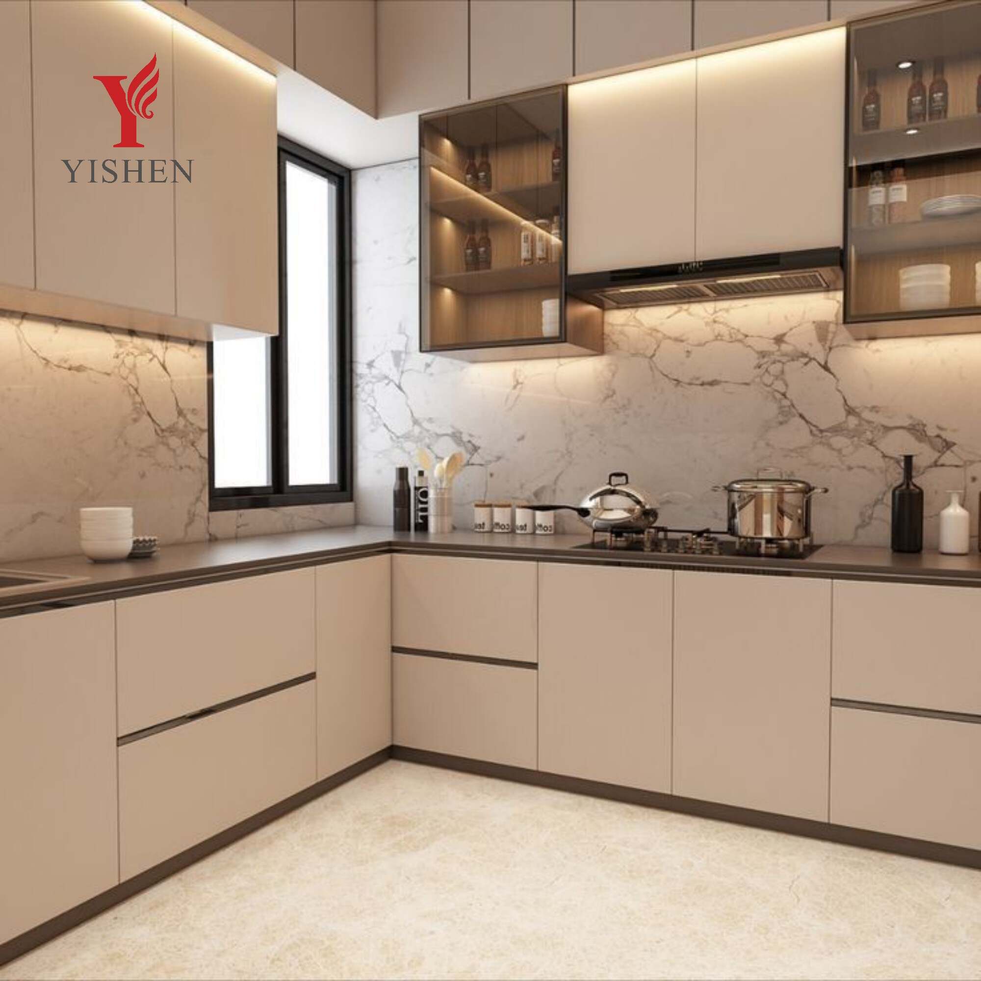 Modular Aluminum Kitchen Cupboard furniture 