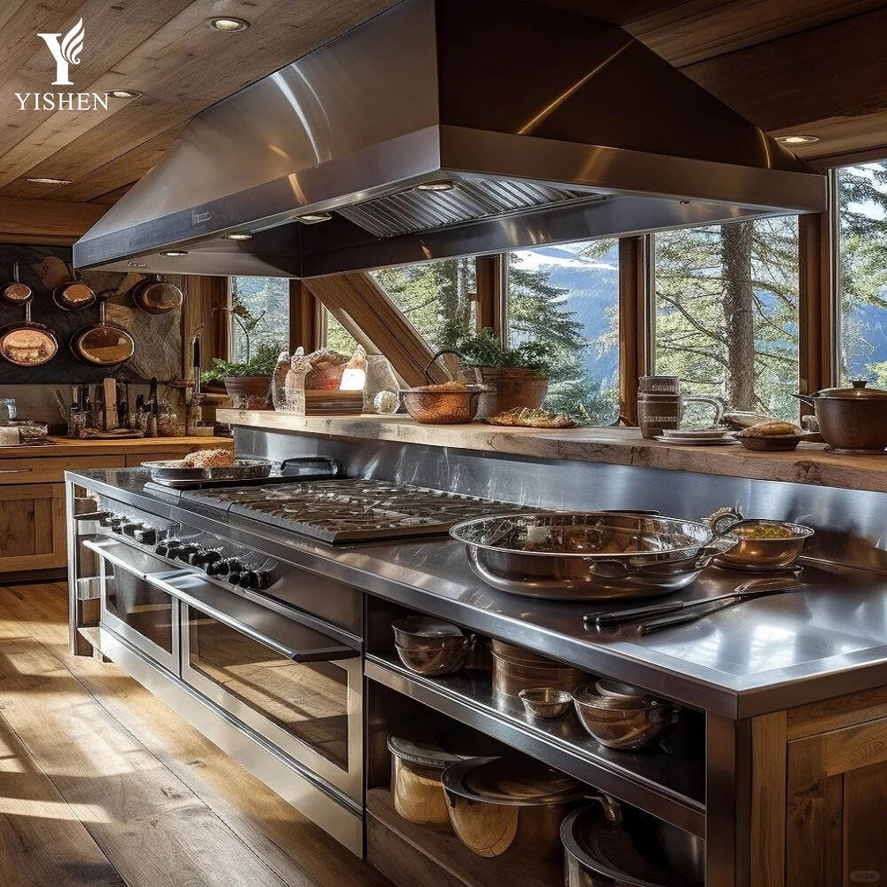 Industrial Style Stainless Steel Kitchen Cabinet