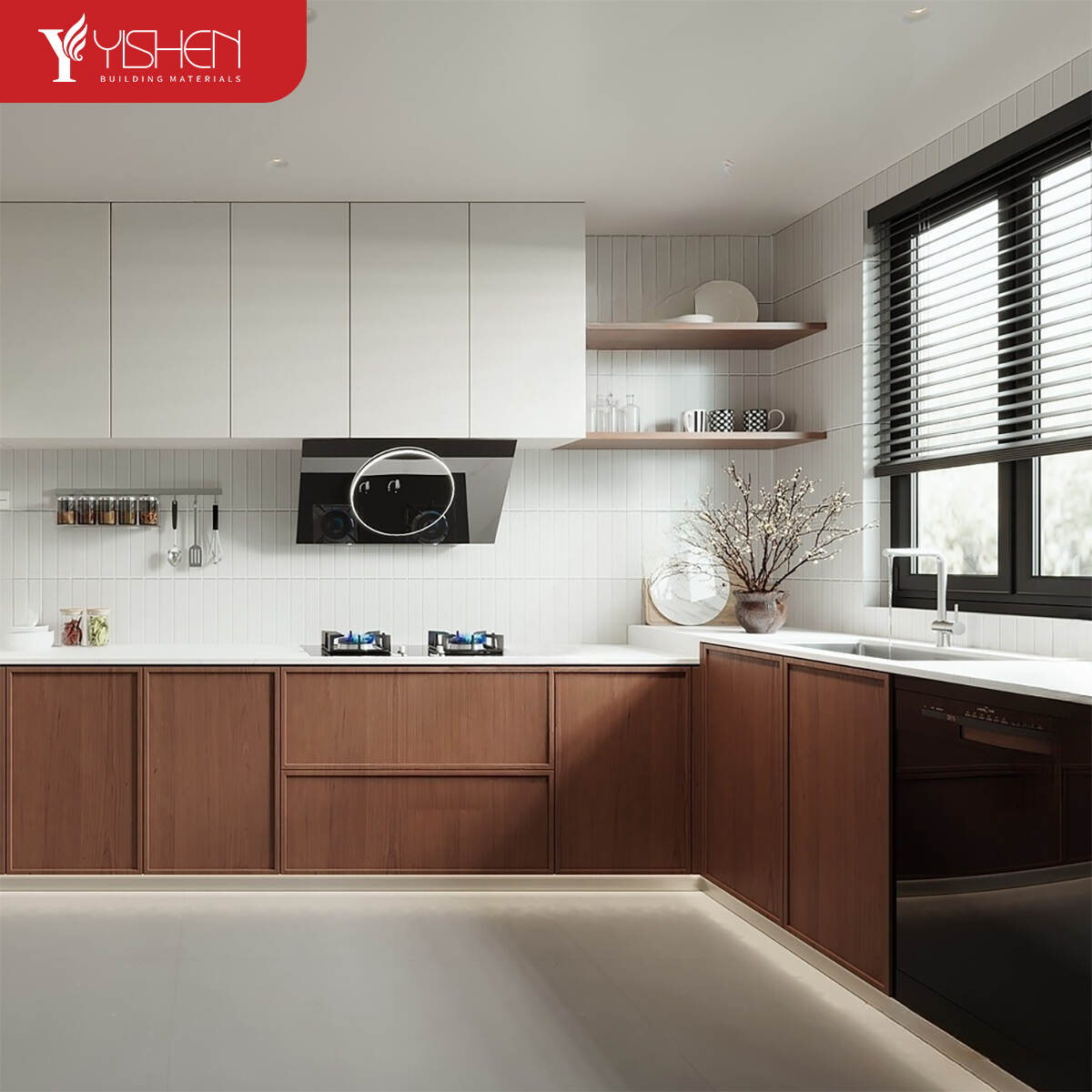 contemporary modern wooden kitchen cabinets
