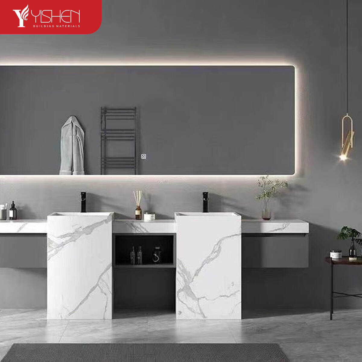High-End Bathroom Vanity Cabinet