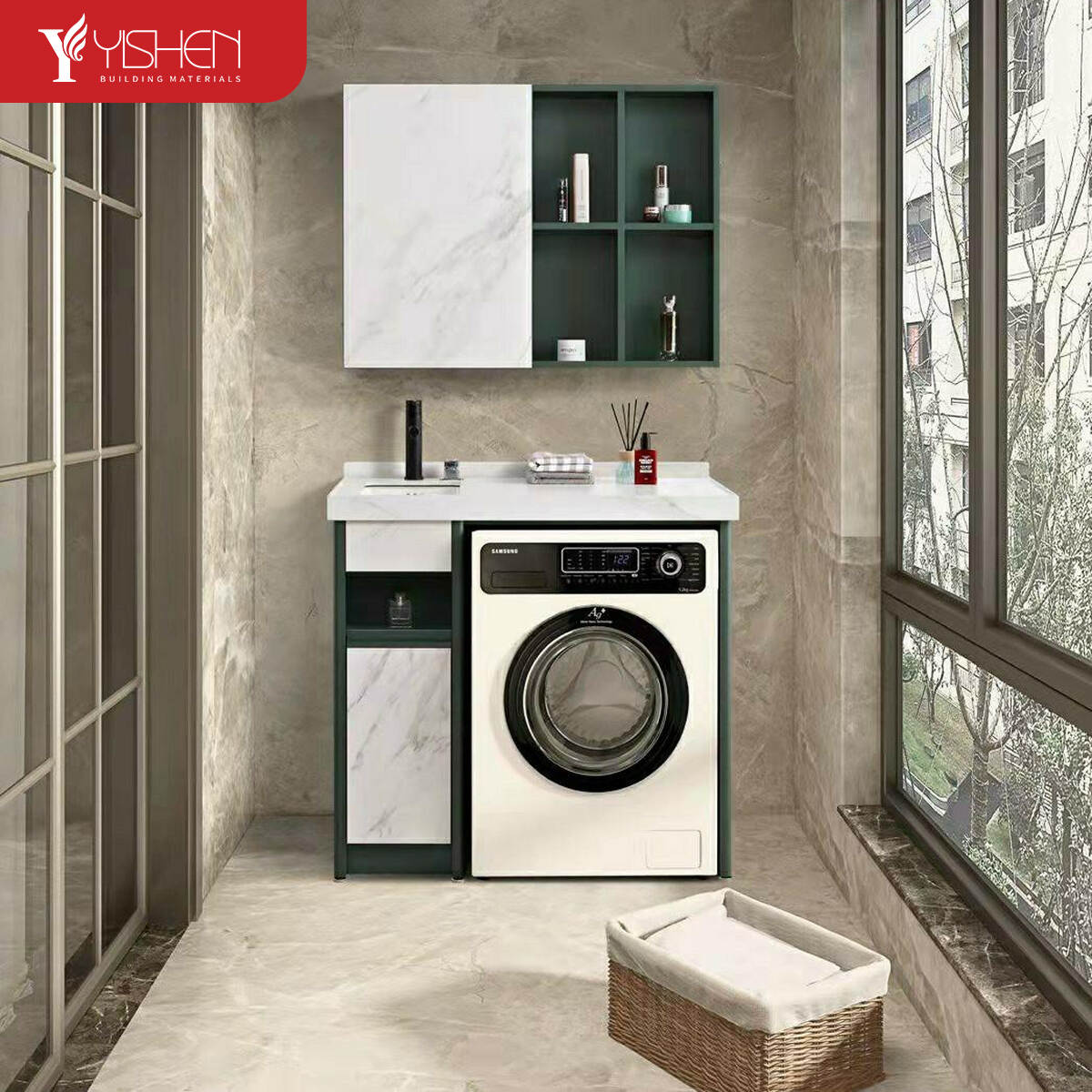 Balcony Cabinets With Sink