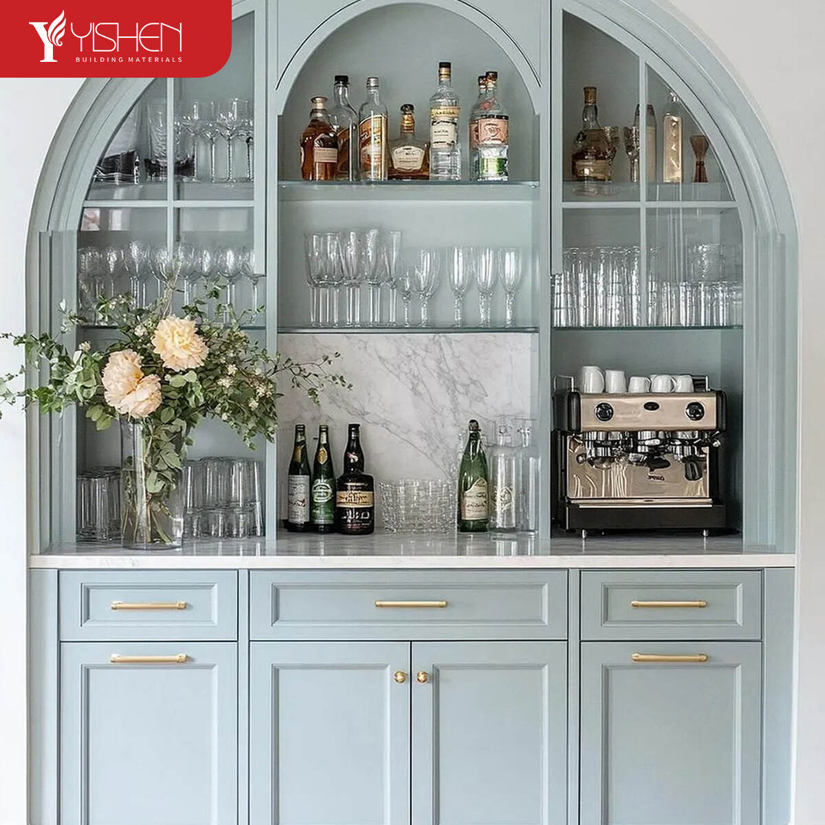 temperature-controlled wine cabinet