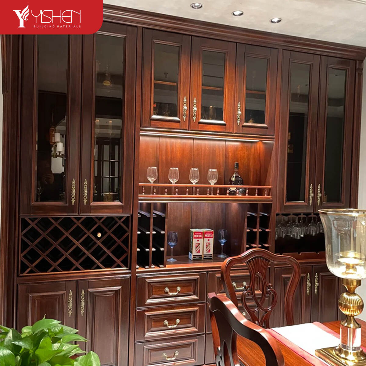 home wine cabinet