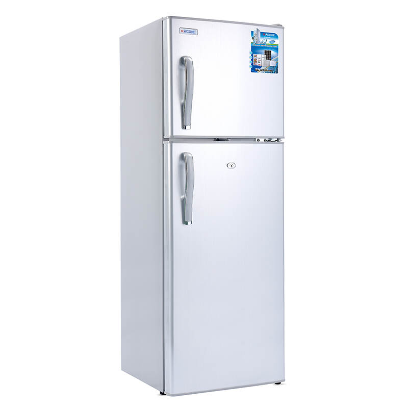 RG-HGZ218T Double-Door Top Freezer Solar Refrigerator (218L)