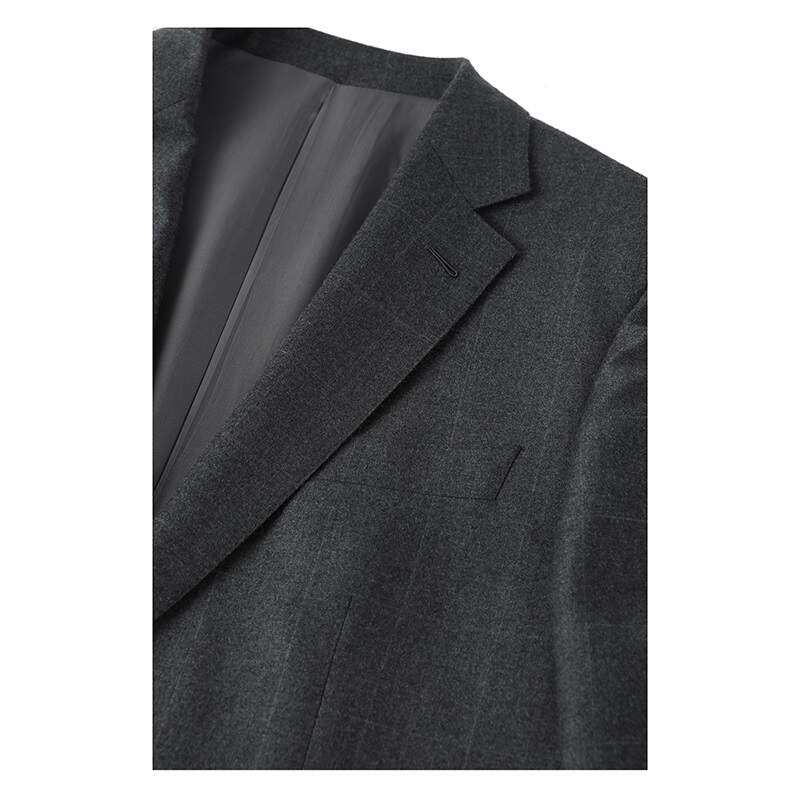 men's business shirt company, men's dark navy sharkskin half canvas suit supplier, men's dark navy sharkskin half canvas suit vendor, men's black twill half canvas suit export, men's black twill half canvas suit china