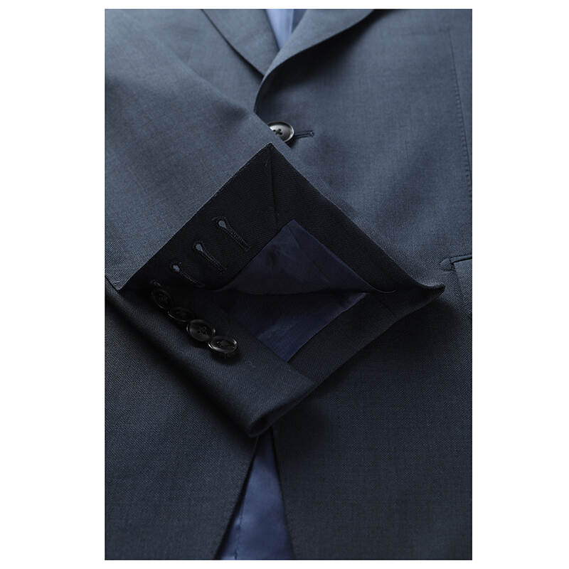 men's blue plain half canvas suit distributor, men's black twill half canvas suit export, men's black twill half canvas suit china, men's dark grey check half canvas suit customize, high quality men's suits