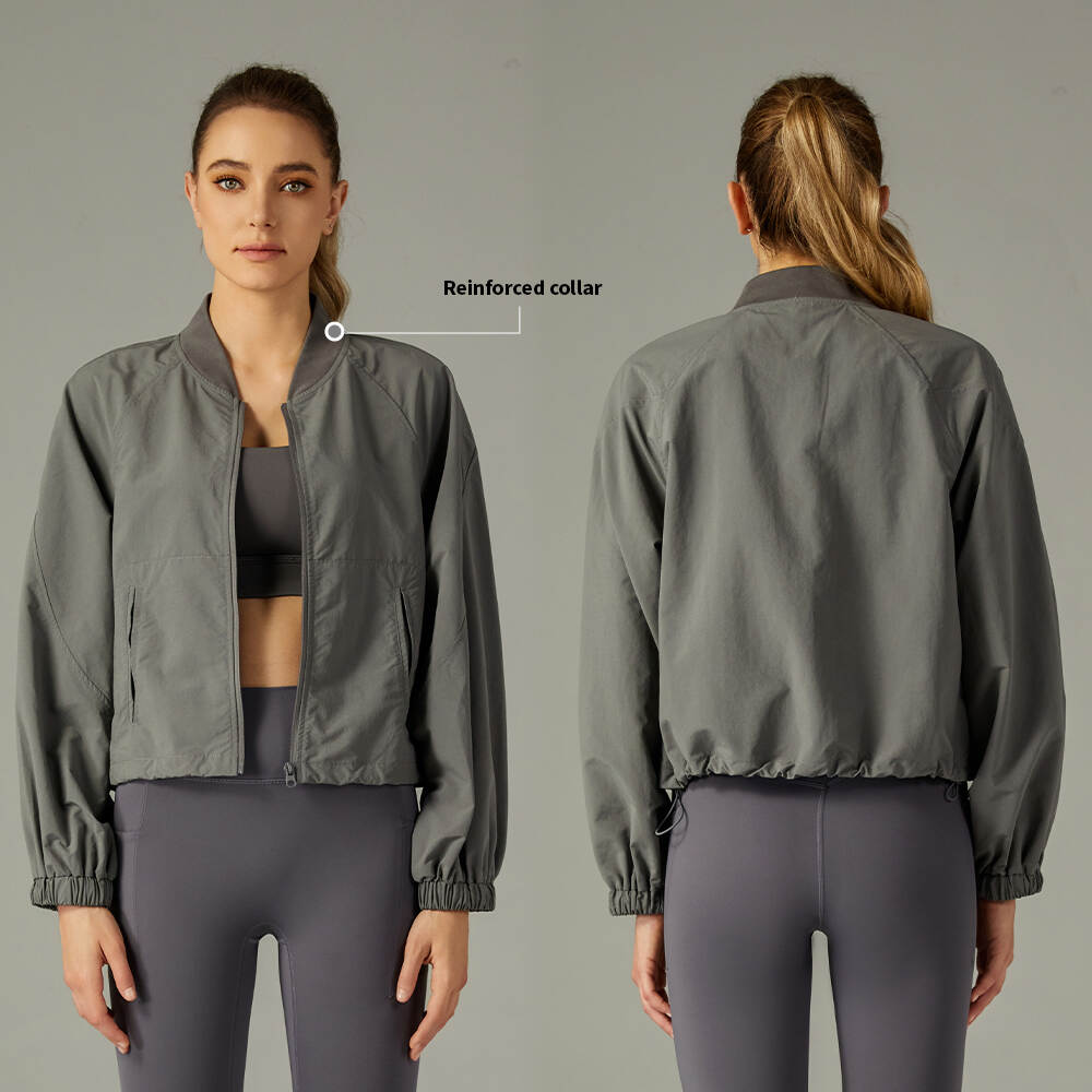 Women Athleticwear Sportswear Jacket Custom Logo