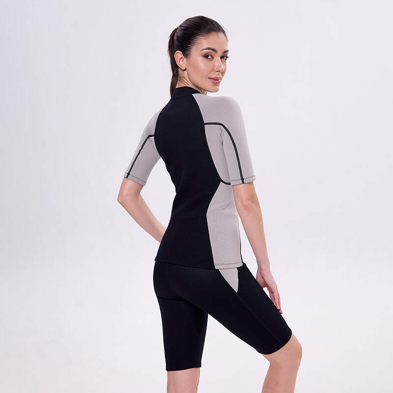New Arrival One Piece Women Wetsuit Long Sleeve Neoprene Smooth Skin Jumpsuit Wetsuit