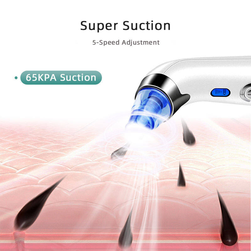 New Arrival Skin Extractor Acne Pores Cleanser Facial Skin Cleaner Tool Electric Nose Cleaning Vacuum Blackhead Remover