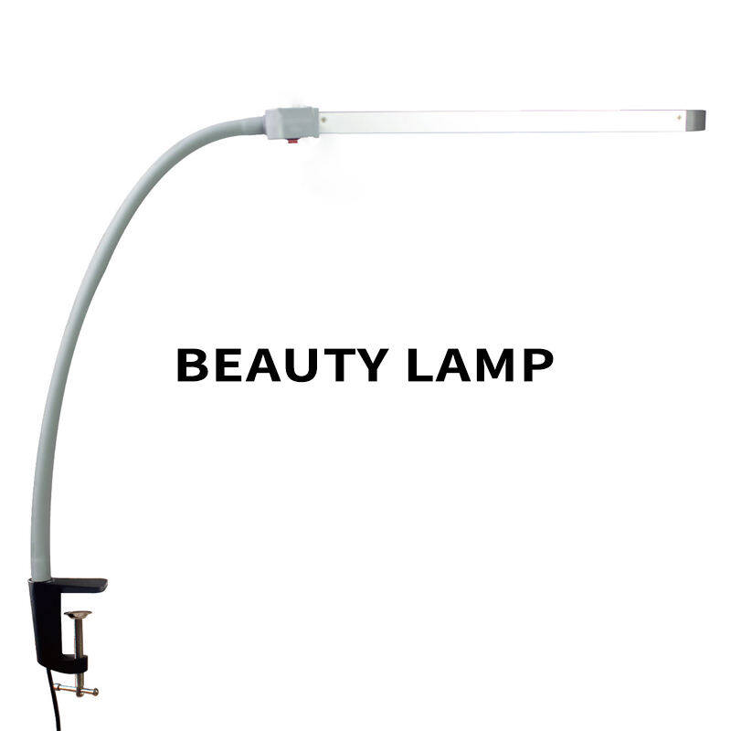 OEM Custom LOGO Super Professional Studio Flexible Eyebrow Makeup Eyelash Extension Light Lamp White With Clip