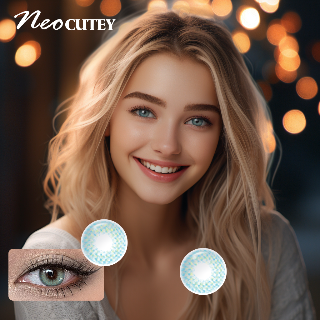 Aurora Blue Color Contact Lenses