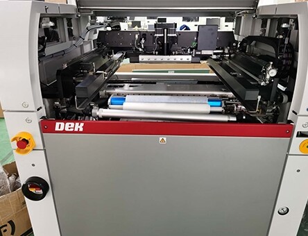 DEK printer, DEK solder paste printer, semi automatic solder paste printer, semi-auto stencil printer, semi-automatic stencil printer