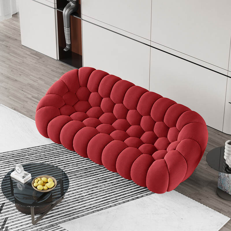 modern design 3D fabric bubble Fabric sofa