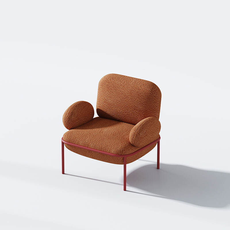 European popular home furniture chair modern cozy bedroom reading fabric leisure chair