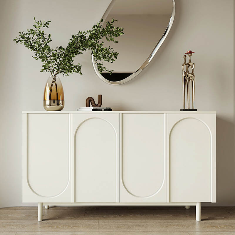 Modern Style Shoe Storage Living Room Wooden Sideboard Cabinets
