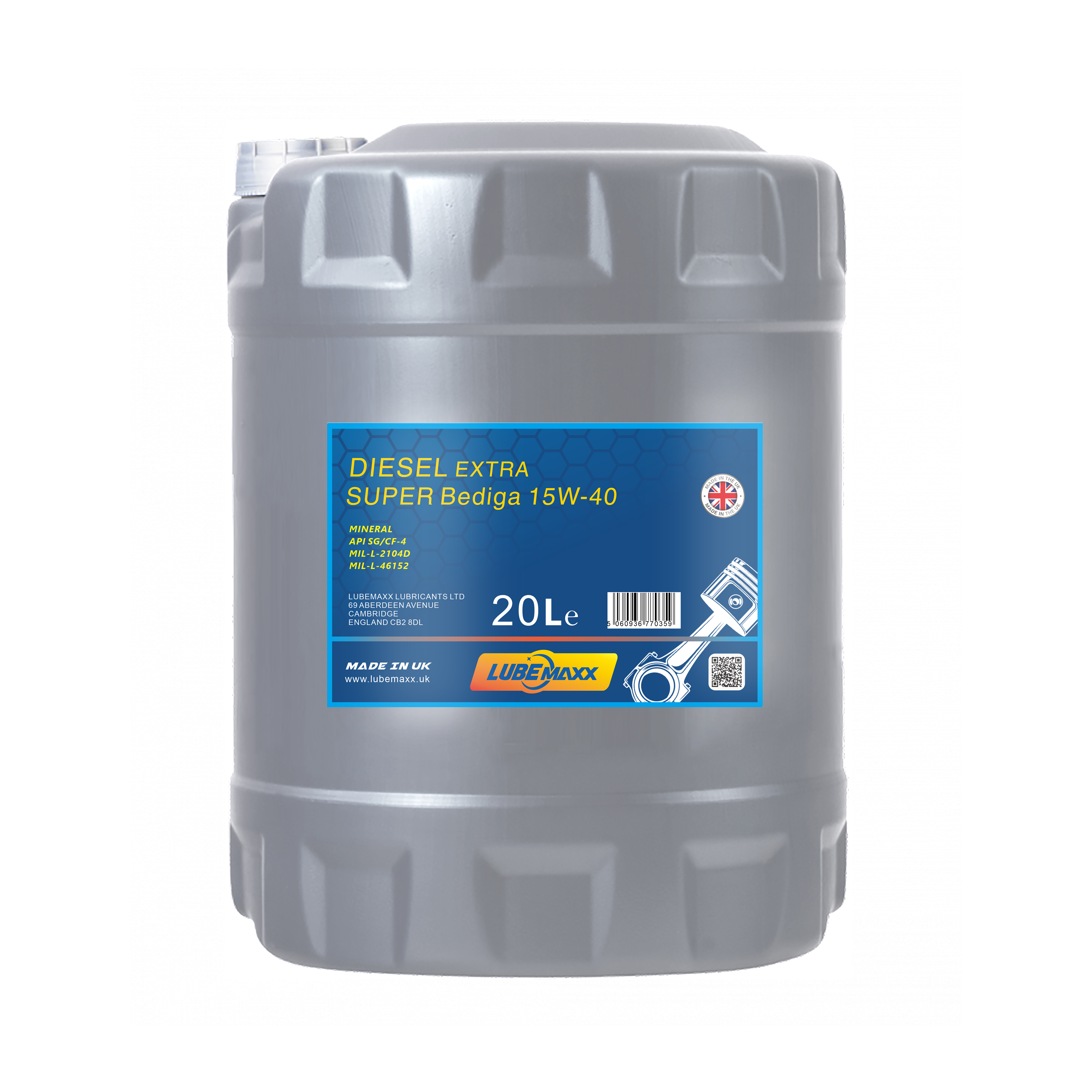 LUBEMAXX DIESEL EXTRA SUPER Bediga 15W-40