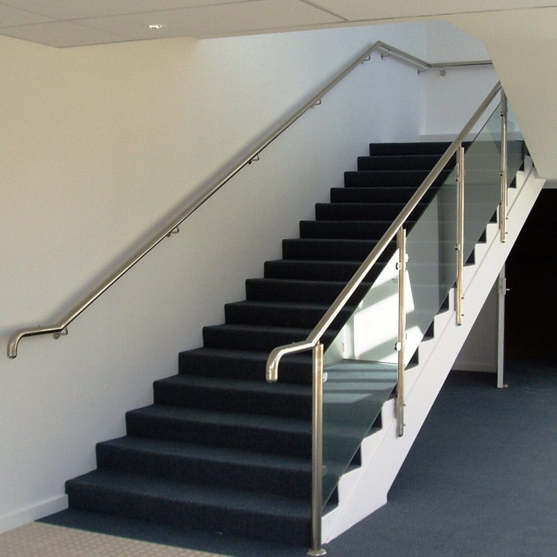 modern straight staircase, straight staircase for sale