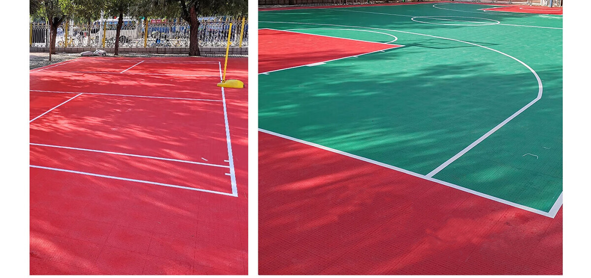 Basketball Sports Tiles for Performance and Safety