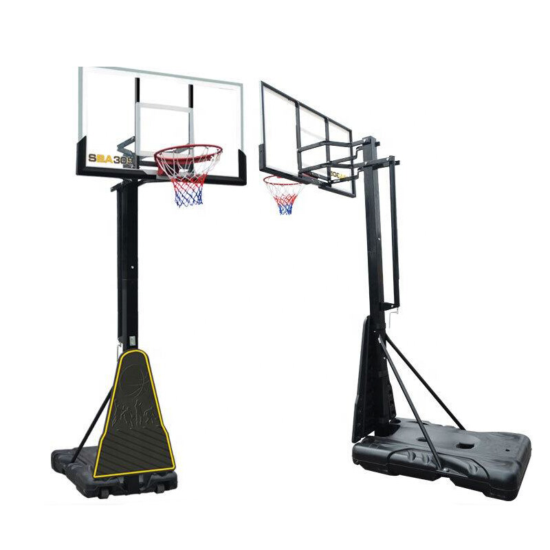 high end portable basketball hoop