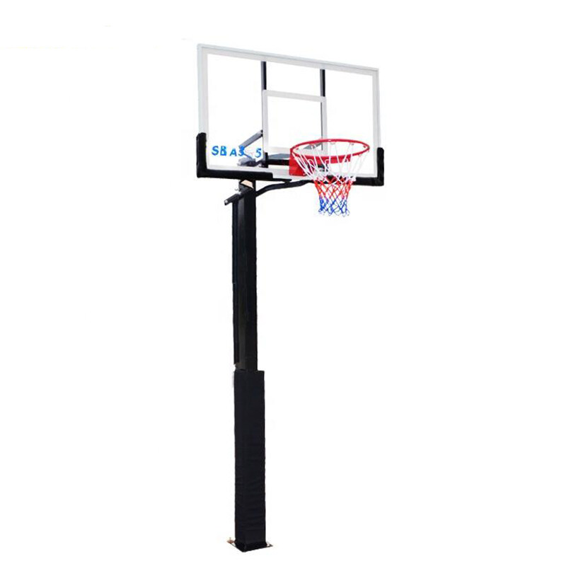 Standard Size In Ground Basketball Stand
