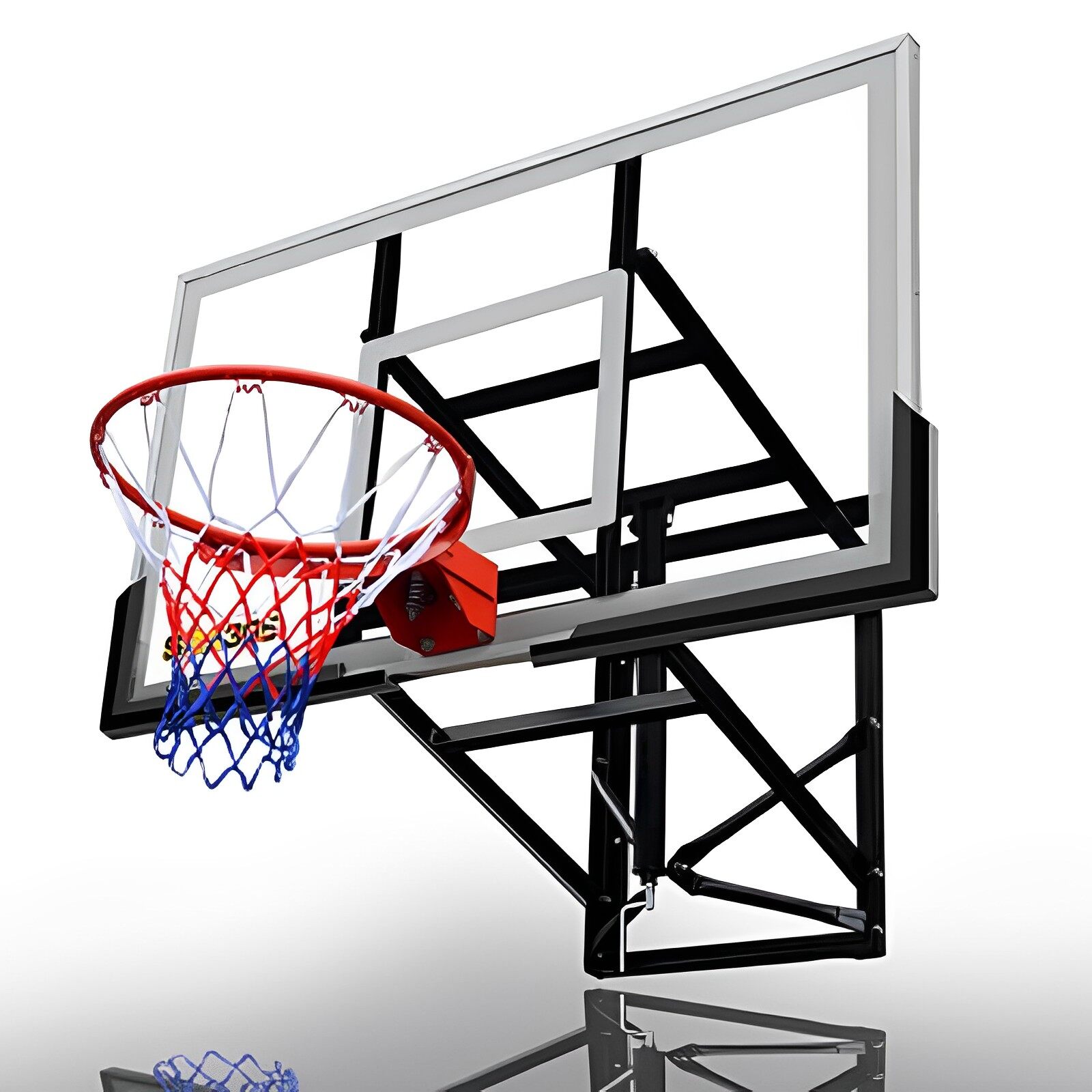 Outdoor Wall Mounted Adjustable Basketball Hoop