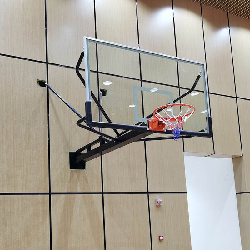 Portable Basketball Hoop With Glass Backboard