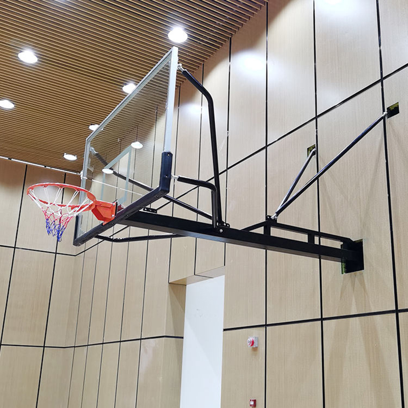 Adjustable Height Wall Mounted Basketball Hoop