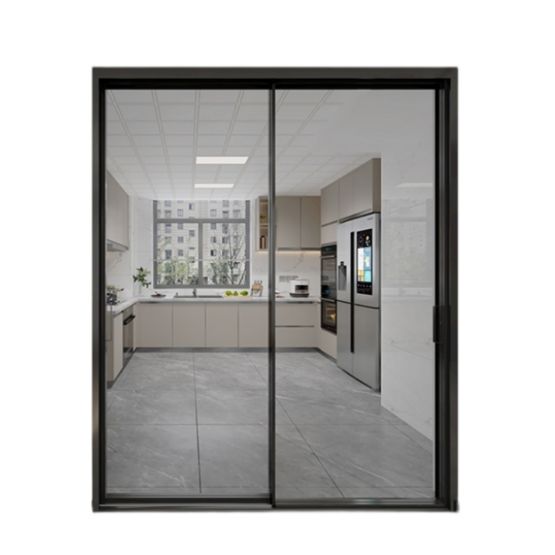 Ultra Narrow Frame Indoor Sliding Door, Aluminium Indoor Sliding Door, Custom Aluminium Indoor Sliding Door