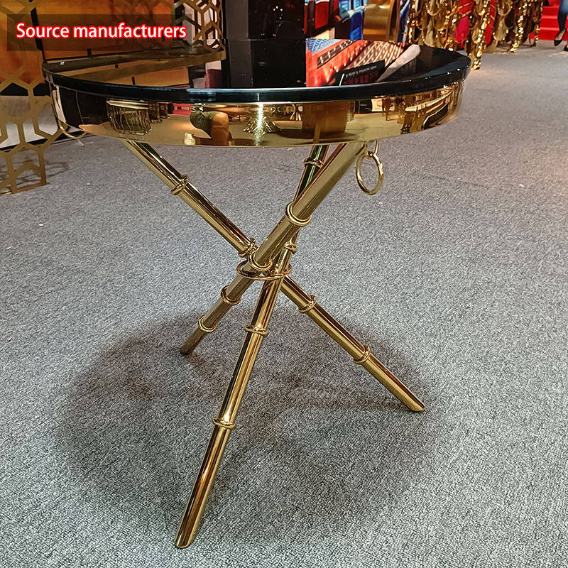 Mga talahanayan ng salamin sa salamin patio metal pedestal side table designer springlegroupfurniture