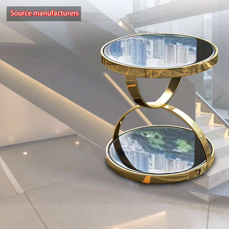 Glass coffee tables HK Furniture small side tables Modern Springlegroupfurniture