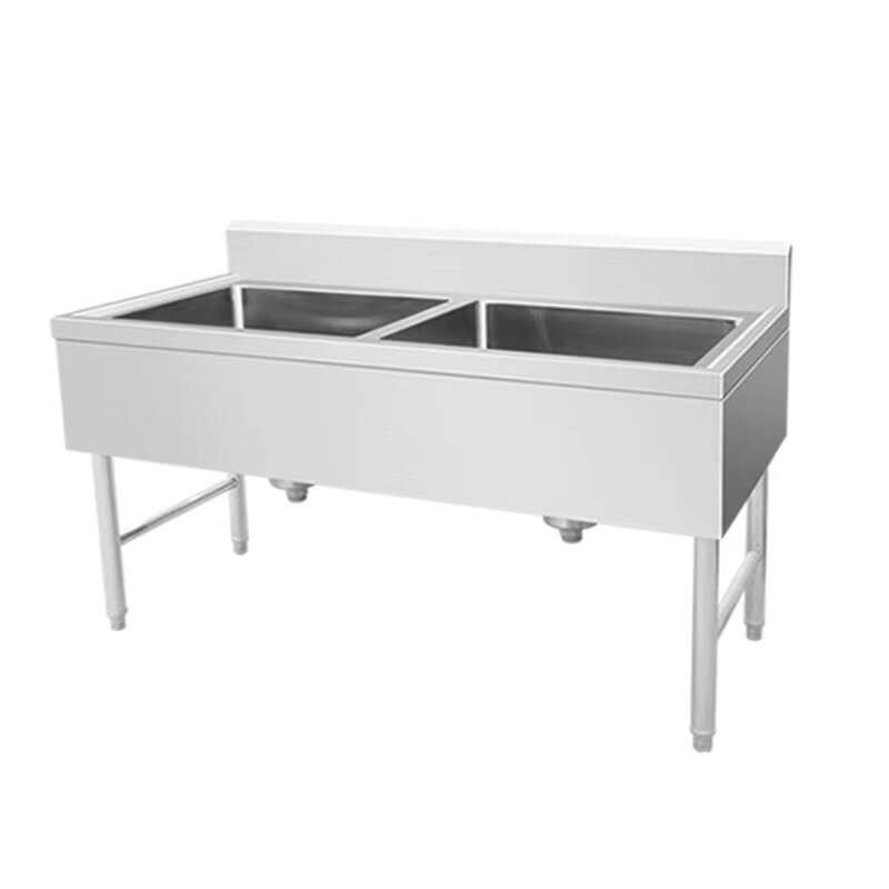 Stainless Steel Double Bowl Washing Sink